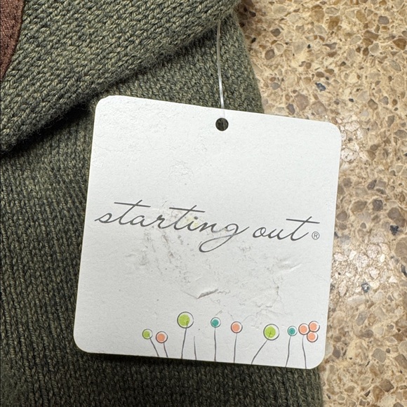 Starting Out Boy’s Quarter Zip Sweater with Brown Elbow Patches & Check Shirt - Picture 8 of 10